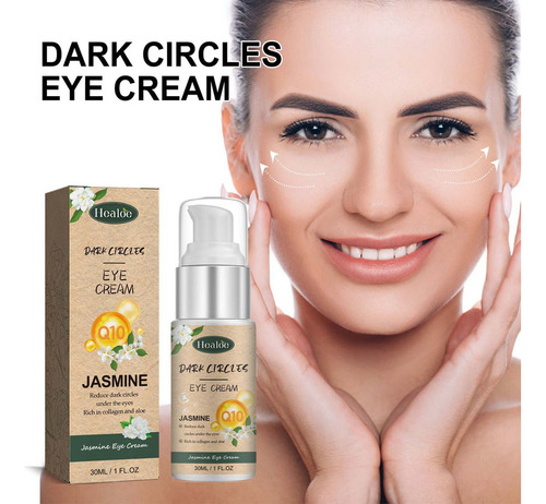 Crema De Ojos Para Eliminar Ojeras Con Jazmín, Ojeras,