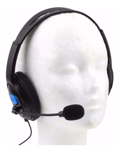 Headset Gamer Com Microfone E Fone Xbox One Ps4 Pc Mobile Cor Preto