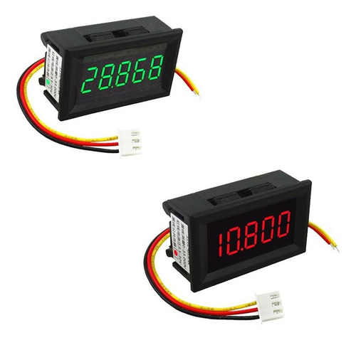 Digital Voltimeter Panel Dc 3.5-30 V Mini 5 Dígitos