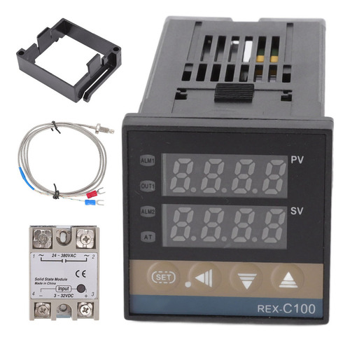 Ta Controlador De Temperatura Com Termostato Digital Pid