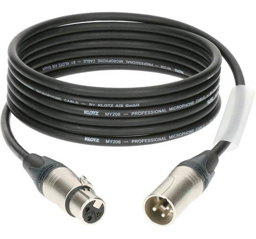 3 Cables Profesionales Xlr Para Micrófono (6m) || Neutrik