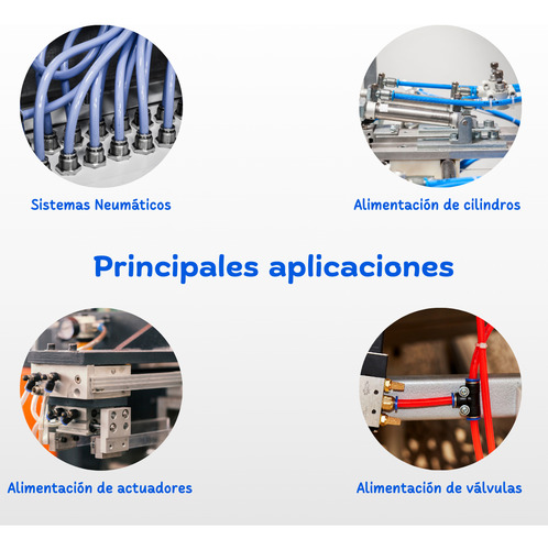 Manguera Neumatica 6mm Azul Tubing 25m