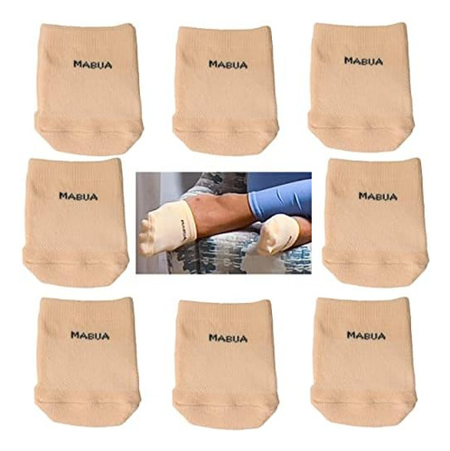8 Pares Nude Medio Punta No Show Liner Calcetines De Corte B