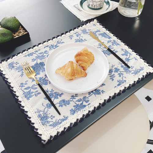 / Mantel Individual, Lavable, Elegante, Antideslizante,