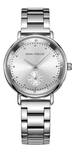 Reloj Mini Focus Para Mujer. Color Plata