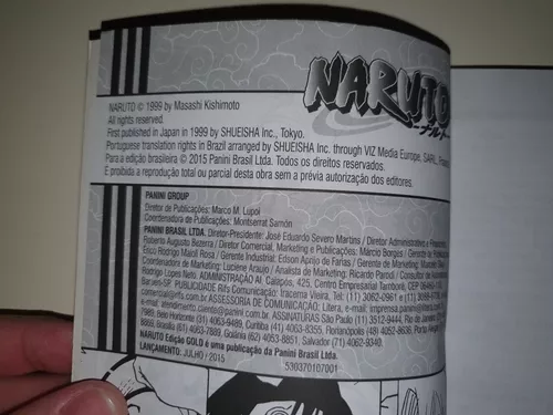 Manga Naruto Gold - Coleção Vol. 1 Ao 20 / Box Portugues