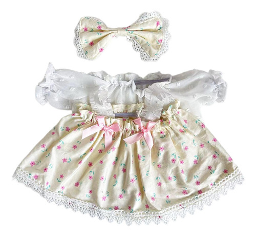 Traje De Vestir Para Muñecas Con Tocado, Accesorio De