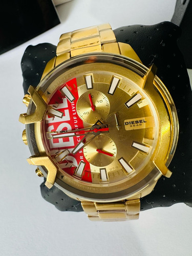 Reloj Pulsera Diesel Acero Inoxidable Dorado Dorado Dorado Dorado (Usado)