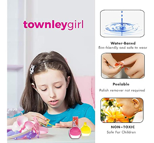Set De Maquillaje Cosmético Disney Princess Sparkly Para