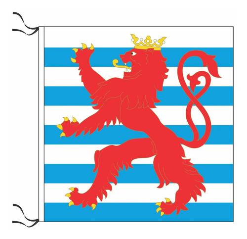 Bandera Medieval Luxemburgo 90 X 90cm
