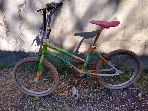 Bicicleta Multicolor, Rodado 20, Buen Estado