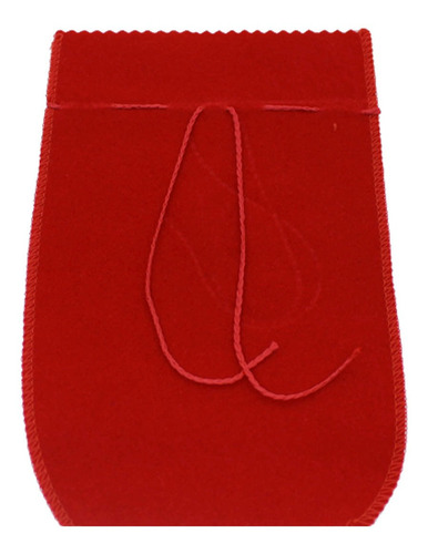 Imagem 5 de 6 de Saquinho De Feltro Veludo Para Jóias E Bijuterias 12 X 17 Cm