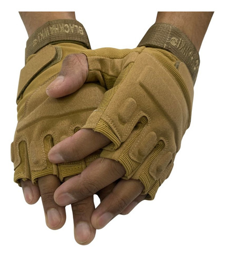 Guantes Tacticos Dedo Cortado Coyote Proteccion Eagle Claw