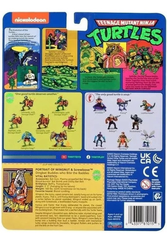 Figuras De Acción Clásicas De Tortugas Ninja 10 Cm Enemigos