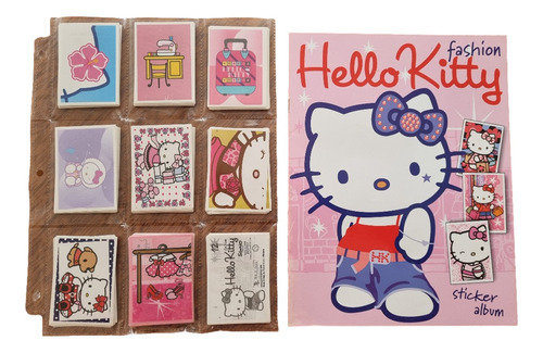 Álbum Hello Kitty Fashion-set A Pegar Panini + Álbum Alterno
