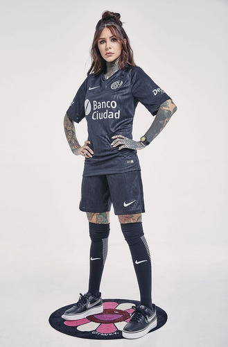 Camiseta San Lorenzo Nike Piel De Cuervo Original Ed. Ltda.