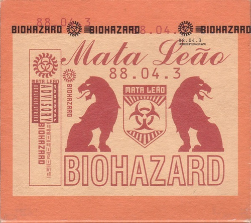 Biohazard Mata Leao Cd Importado 100 % Original En Stock