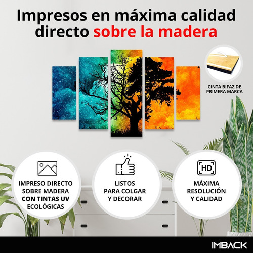 Imagen 4 de 7 de Cuadro Moderno Decorativo Madera Messi Futbol Argentina Hd