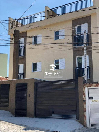 Cobertura À Venda, 64 M² Por R$ 275.000,00 - Jardim Utinga - Santo André/sp - Co11762