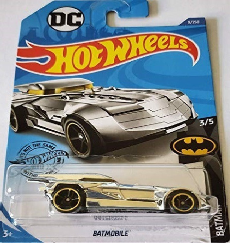 Auto Hot Wheels Batman Batmobile Dc Plateado
