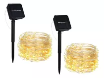 Comprar Pack X2 Luces Led Navidad Guirnalda 10 Mts 100 Led Hyundai