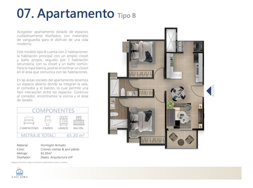 East Town Apartamentos Tipo B Con Terraza En Venta En Bávaro