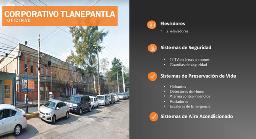 Imagen 4 de 14 de Renta De Oficinas Comerciales, Corporativo Tlanepantla 313m2