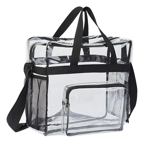 Bolsas De Pvc Con Asa, Bolsa Transparente Portátil Para