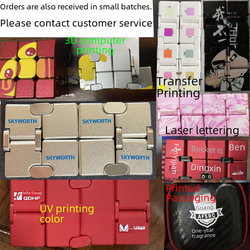Caja De Rompecabezas De Aleación 110g Color Mate Ocho Tonos