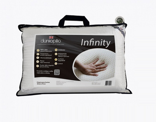 Imagem 1 de 1 de Travesseiro Infinity Látex Natural Dunlopillo Copespuma