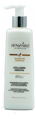 Senzare Tratamiento Collagen Keratin 300ml Cab Seco Dañado