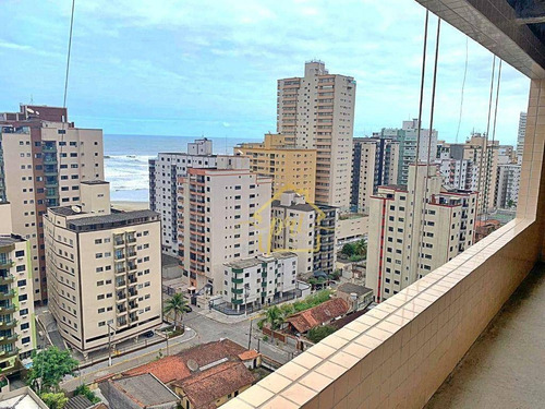 Imagem 1 de 18 de Apartamento À Venda, 85 M² Por R$ 363.000,00 - Aviação - Praia Grande/sp - Ap2100