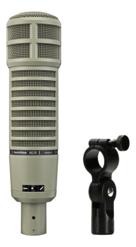 Microfone Clássico Estúdio Locução Eletrovoice Re20 Variável