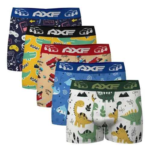 Kit 10 Cuecas Box Boxer Infantil Atacado Micro Fibra Menor preço em Kit 10 Cuecas Box Boxer Infantil Atacado Micro Fibra