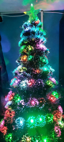 Imagen 7 de 8 de Arbol De Pascua Con Luces Led 1.20 Mt + Envio Gratis Hermoso