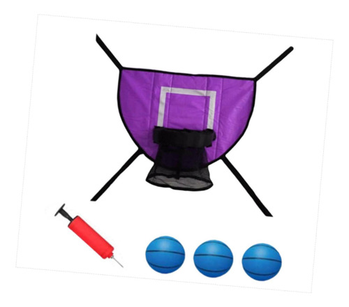 Juego De Accesorios Para Aro De Baloncesto Baloncesto Azul