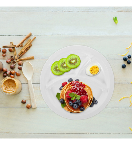 Platos De Plástico Para Niños Platos Divididos Para Niños