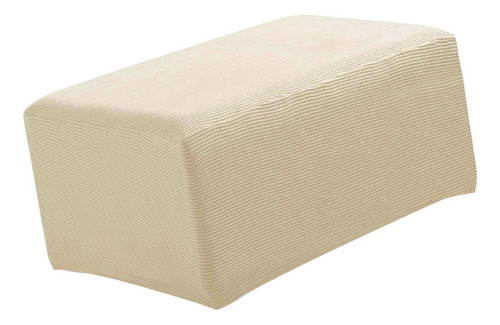 Funda Para Taburete De Reposapiés Antideslizante Beige
