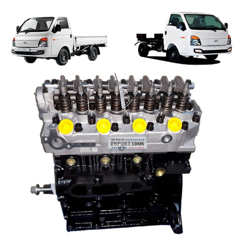 Motor Mitsubishi L200 2.5 Novo + Kit Peças Do Motor