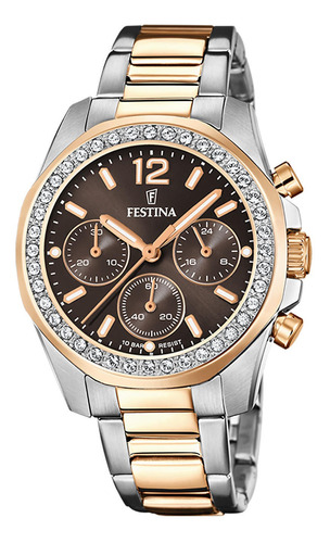 Reloj F20608/1 Plateado Mujer Festina Boyfiend