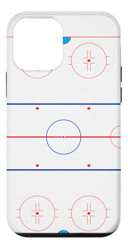 iPhone 12 Mini Hockey Sobre Hielo Rink Cas B08n6g9m7j_300324