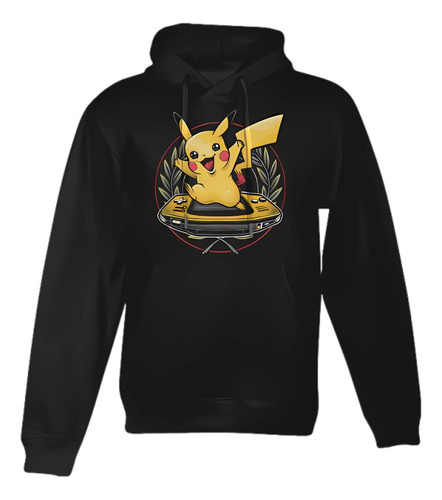 Hoodie, Buzo Con Capota Niños Pokémon Pikachu