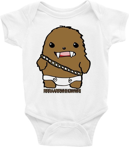 Body Bebê / Infantil - Chewbacca - Star Wars