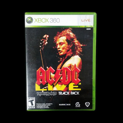 Acdc Live Rock Band Track Pack