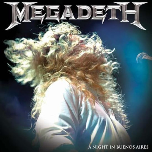 Megadeth Night In Buenos Aires (blue Vinyl) Blue Colo Lp X 3