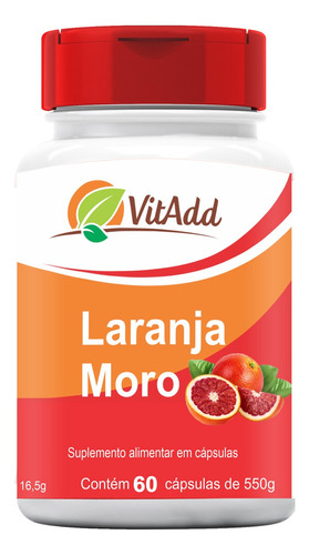 Extrato De Laranja Moro Morosil 60 Cáps - Controle De Peso