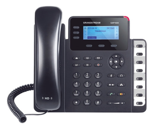 Telefone IP Smb Grandstream de 3 linhas com 3 teclas de função