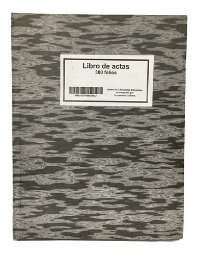 Libro De Acta 300 Folios