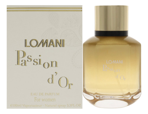 Perfume Lomani Passion Dor Eau De Parfum, 100 Ml, Para Mujer