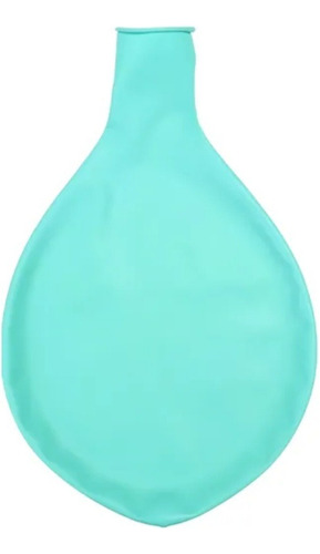 5 Globos Látex Color Tiffany Blue 36 Pulgadas Aire O Helio